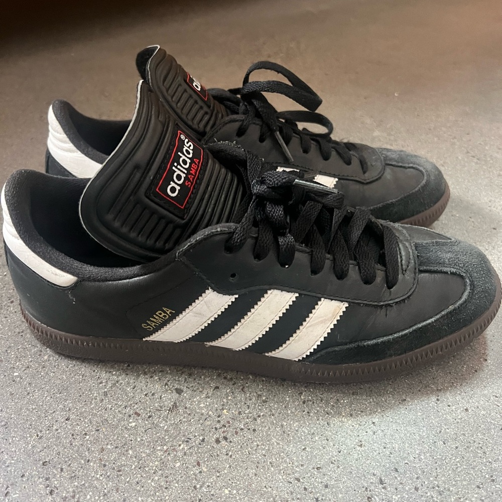 Black Adidas Samba Shoes